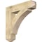 Ekena Millwork Thorton Craftsman Rough Sawn Bracket, Douglas Fir, 6"W x 30"D x 30"H BKT06X30X30THR04RDF - alternate 1